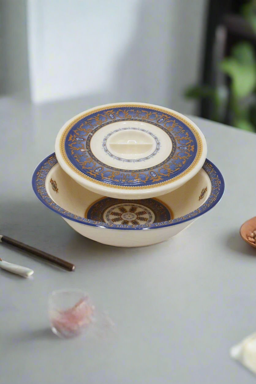 bowl & lid l 7.5"