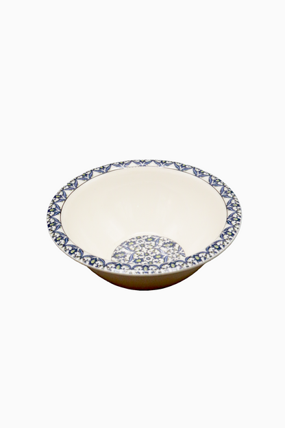 blue full print bowl 5"