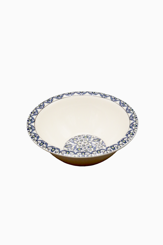 blue full print bowl 5"