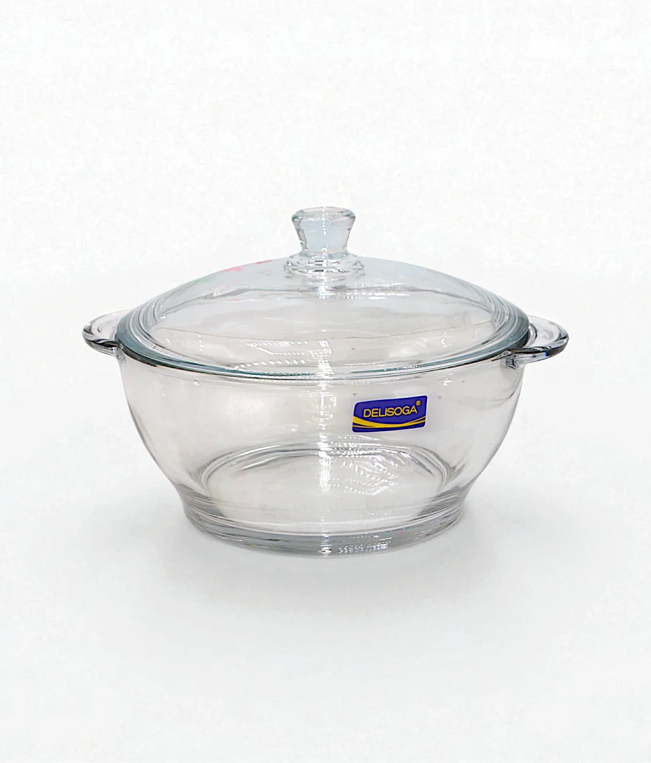 deli glass bowl & lid 1.5l large pak eb1009