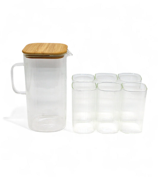 water set 7pc china wd89/l7 welldeco