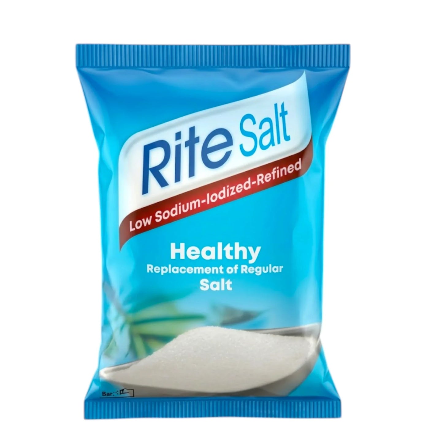 rite salt low sodium iodized refined salt 800g
