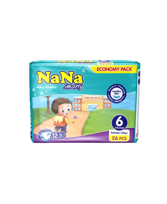nana diaper economy pack xxl6 30pc