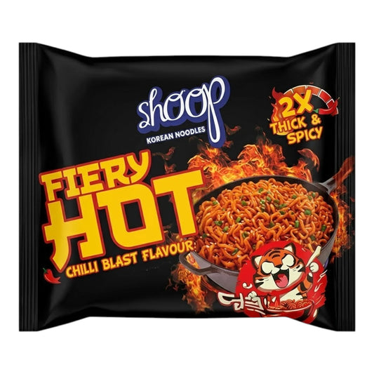 shoop noodles fiery hot chilli blast 140g