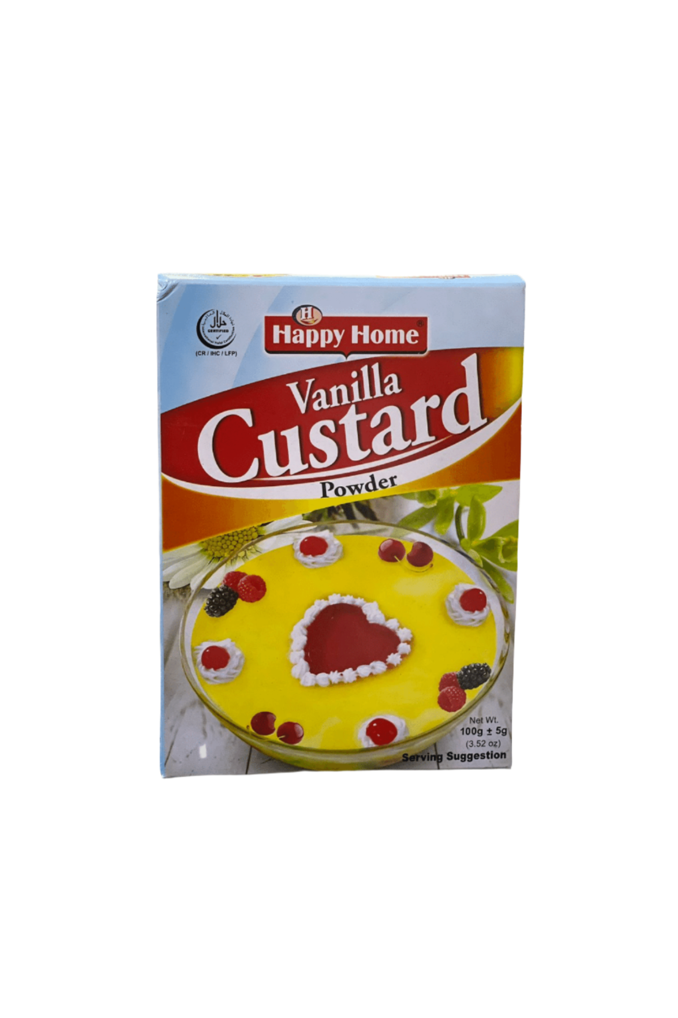 happy home custard vanilla 100g
