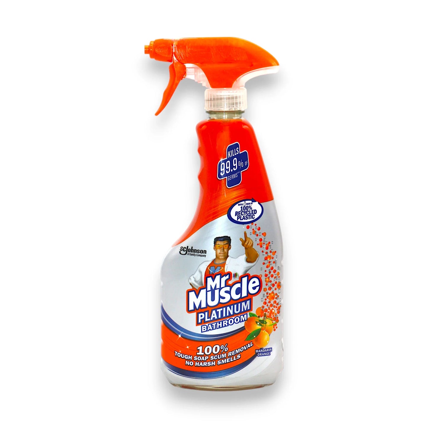 mr muscle bathroom cleaner mandarin orange 500ml