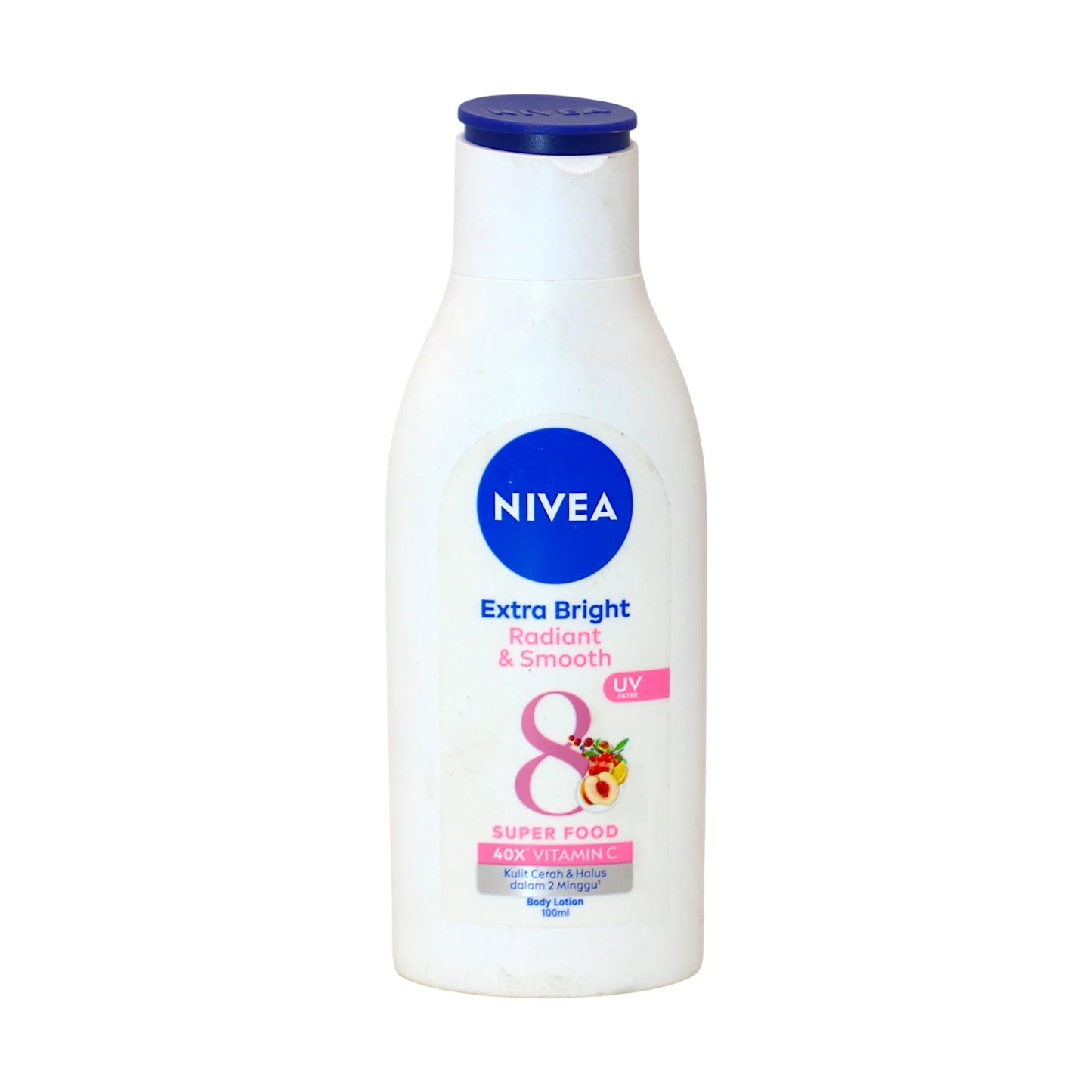 nivea lotion radiant & smooth 100ml indonesia