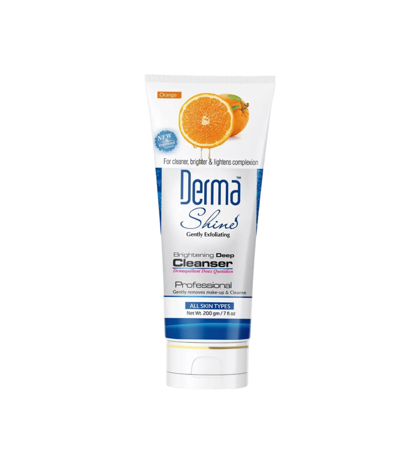 derma shine cleanser brightening 200g pak
