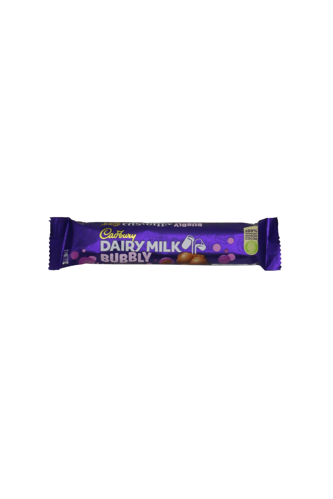 cadbury chocolate dairy milk bubbly 20g 120rs