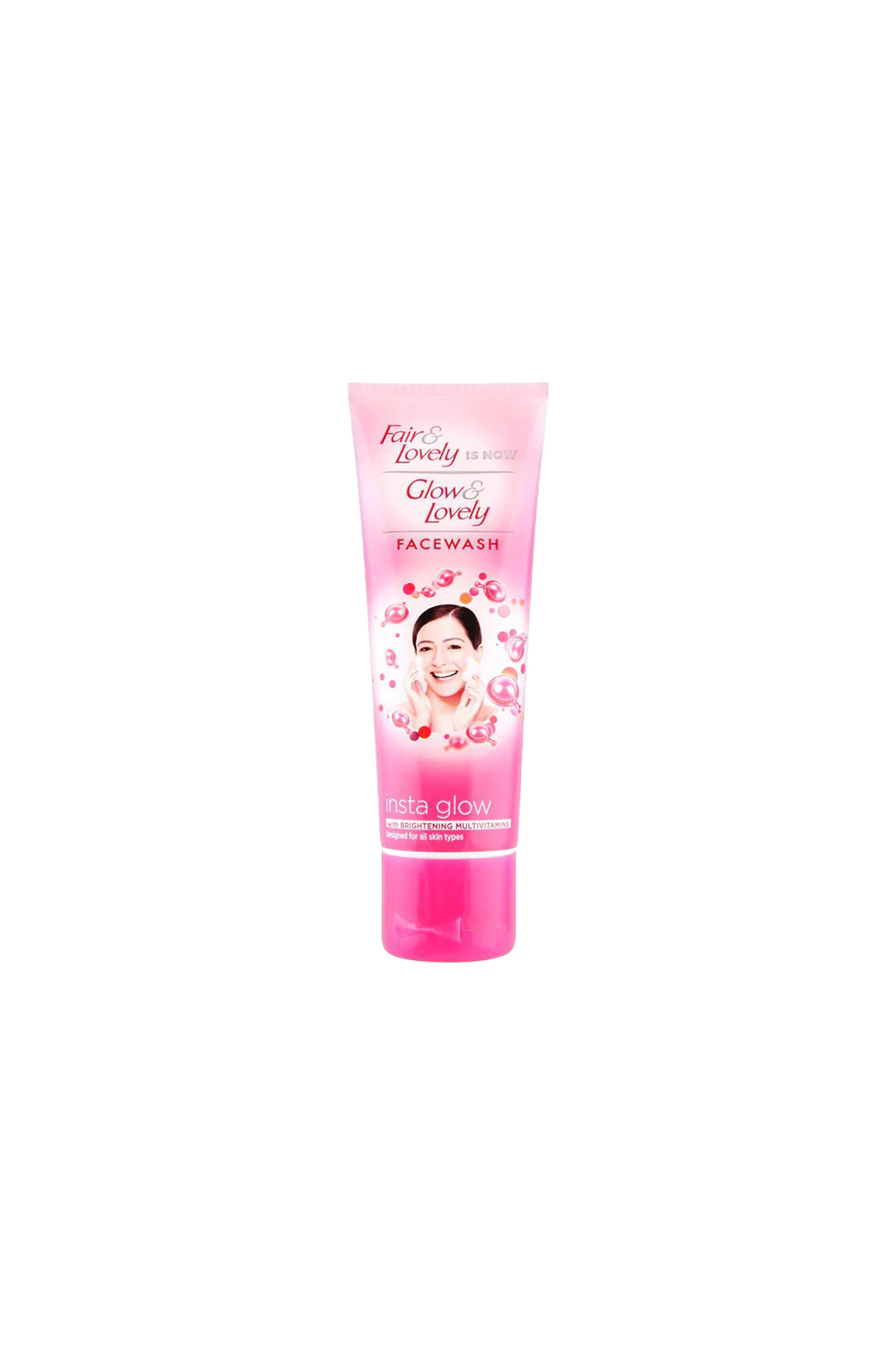 glow & lovely face wash bright glow 80g pak