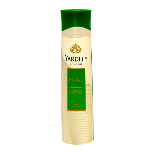 yardley body spray feather 150ml
