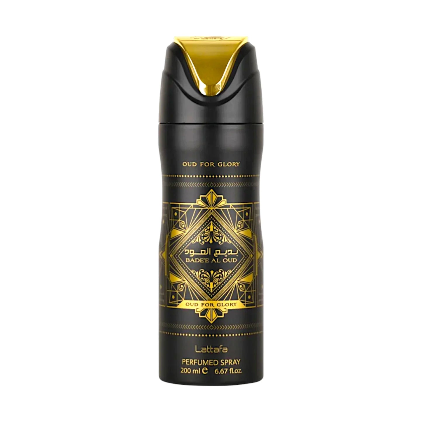 lattafa body spray badee al oud 200ml