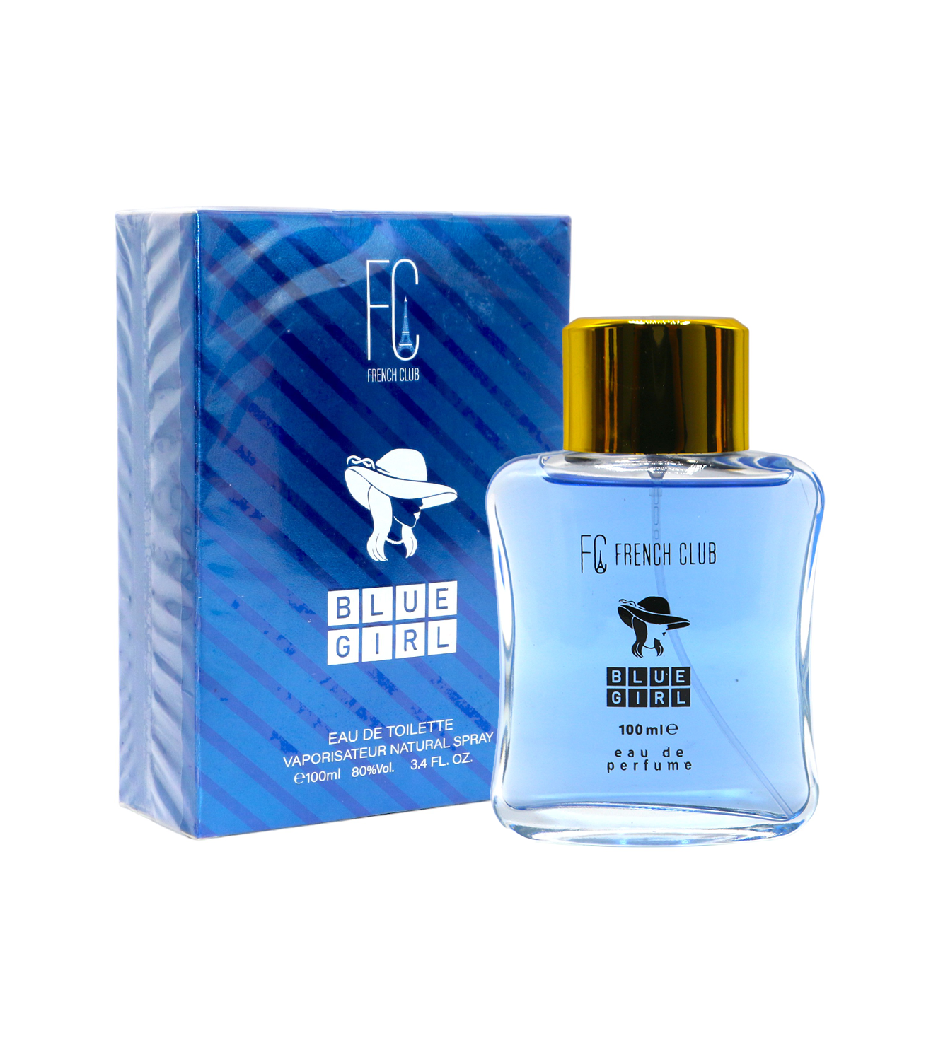 french club perfume blue girl 100ml for women