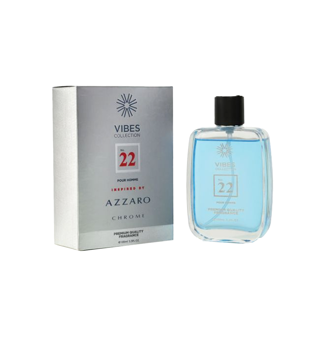 vibes perfume azzaro chrome 100ml