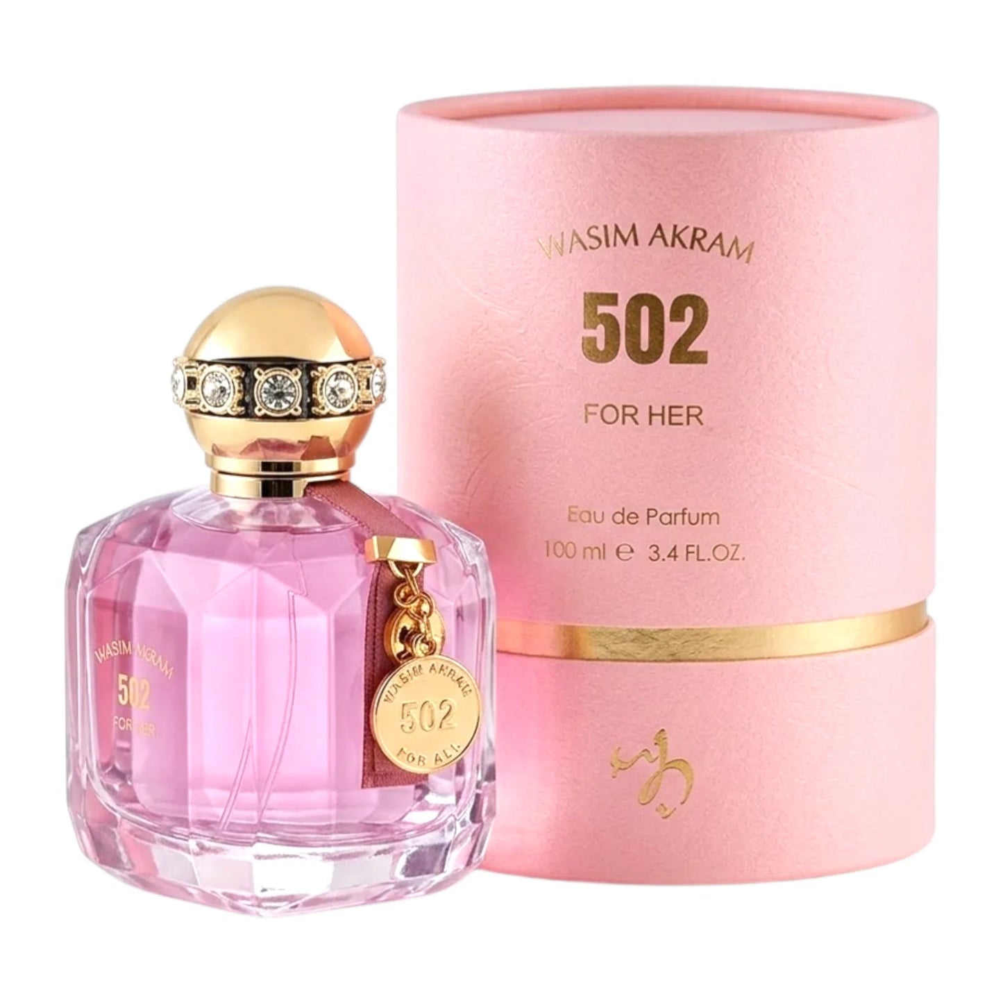 j. perfume wasim akram 502 pink for women 100ml