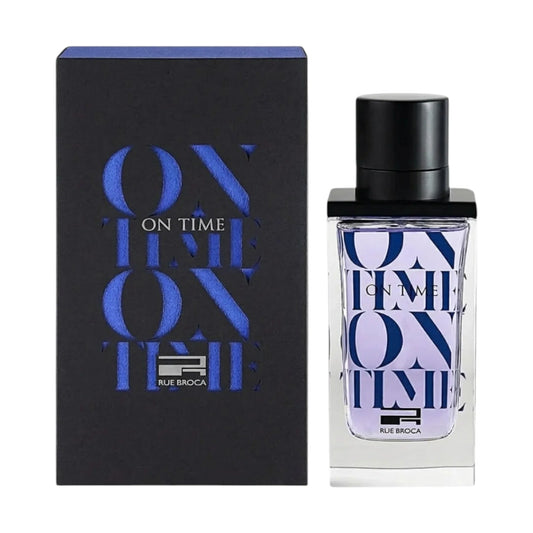 rue broca perfume on time blue 100ml for men