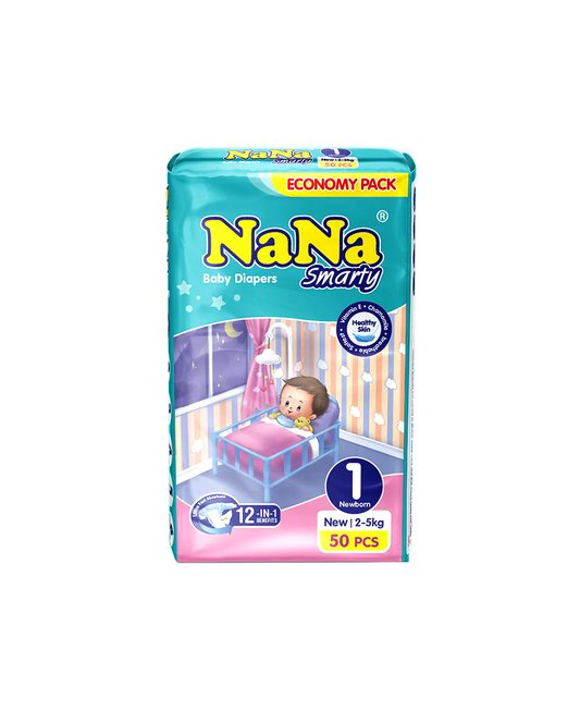 nana diapers economy nb1 50pc