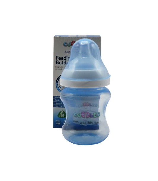 cuddles feeder blue 150ml cfbb001/02