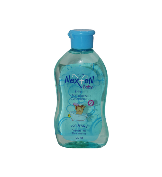 nexton baby shampoo & conditioner 2in1 125ml d009