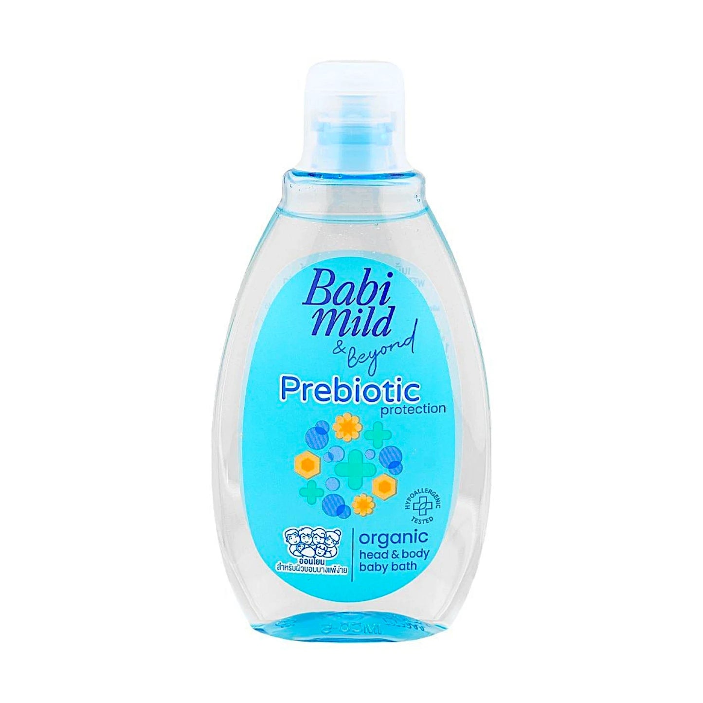 babi mild baby bath prebiotic 180ml