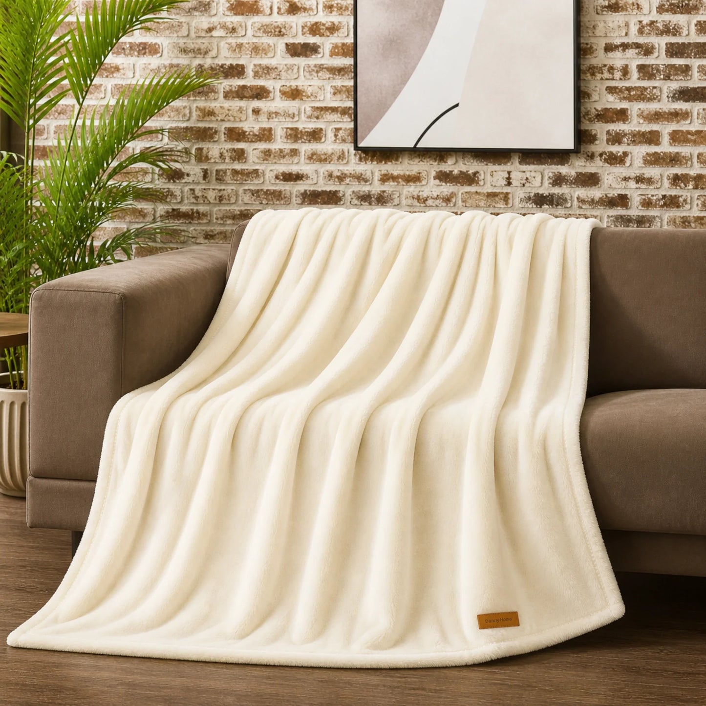 danny home baby blanket 130x160 off white china