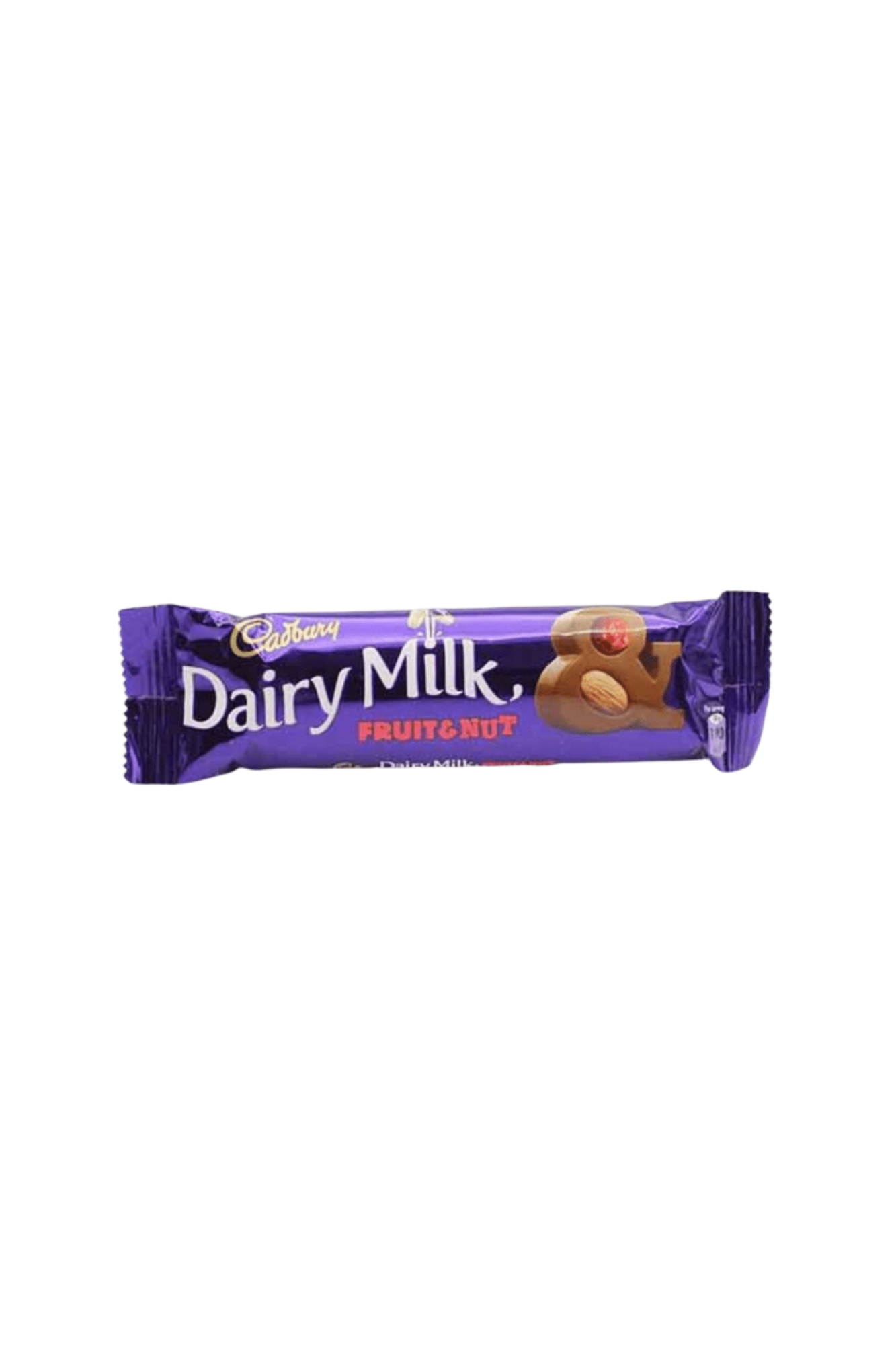cadbury chocolate dairy milk fruit&nut 38g 200rs