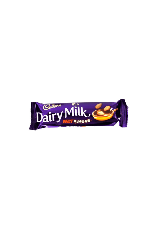cadbury chocolate dairy milk roast almond 38g 200rs