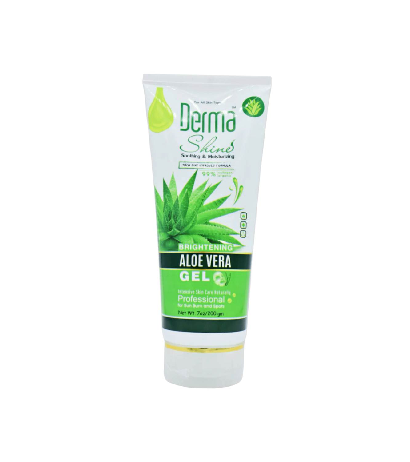 derma shine aloe vera gel 200g pak