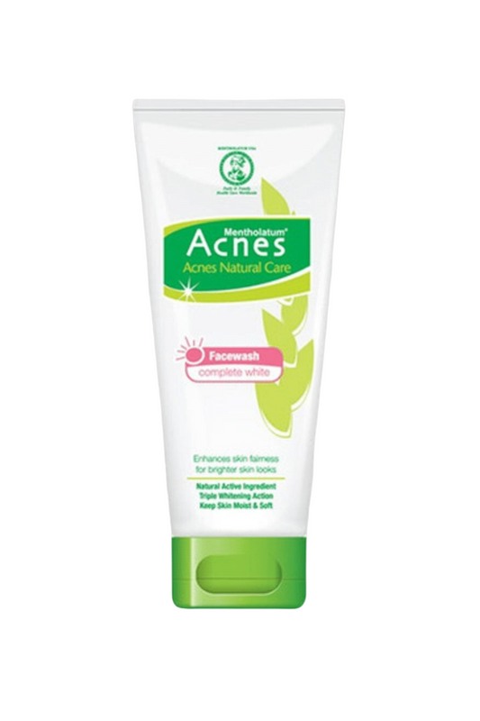 acnes face wash complete white 50g