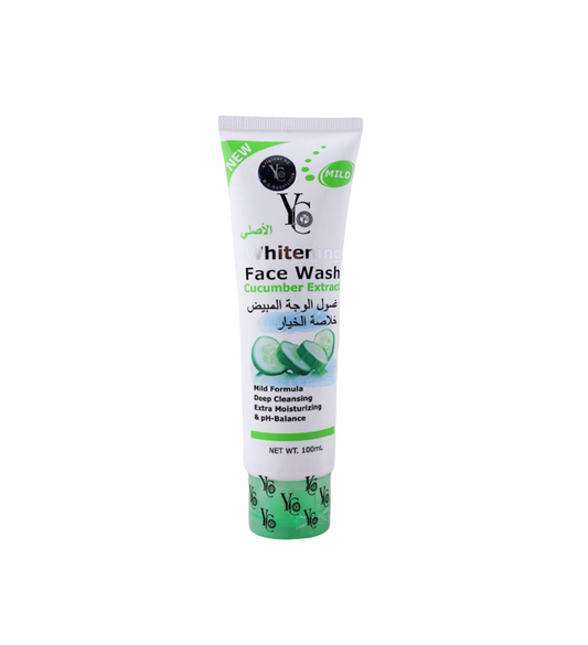 yc face wash cucumber 100ml thailand