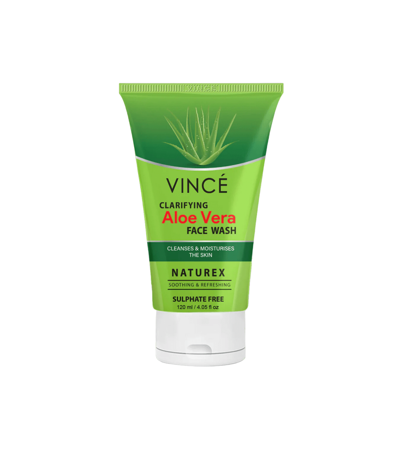 vince face wash aloe vera 120ml pak