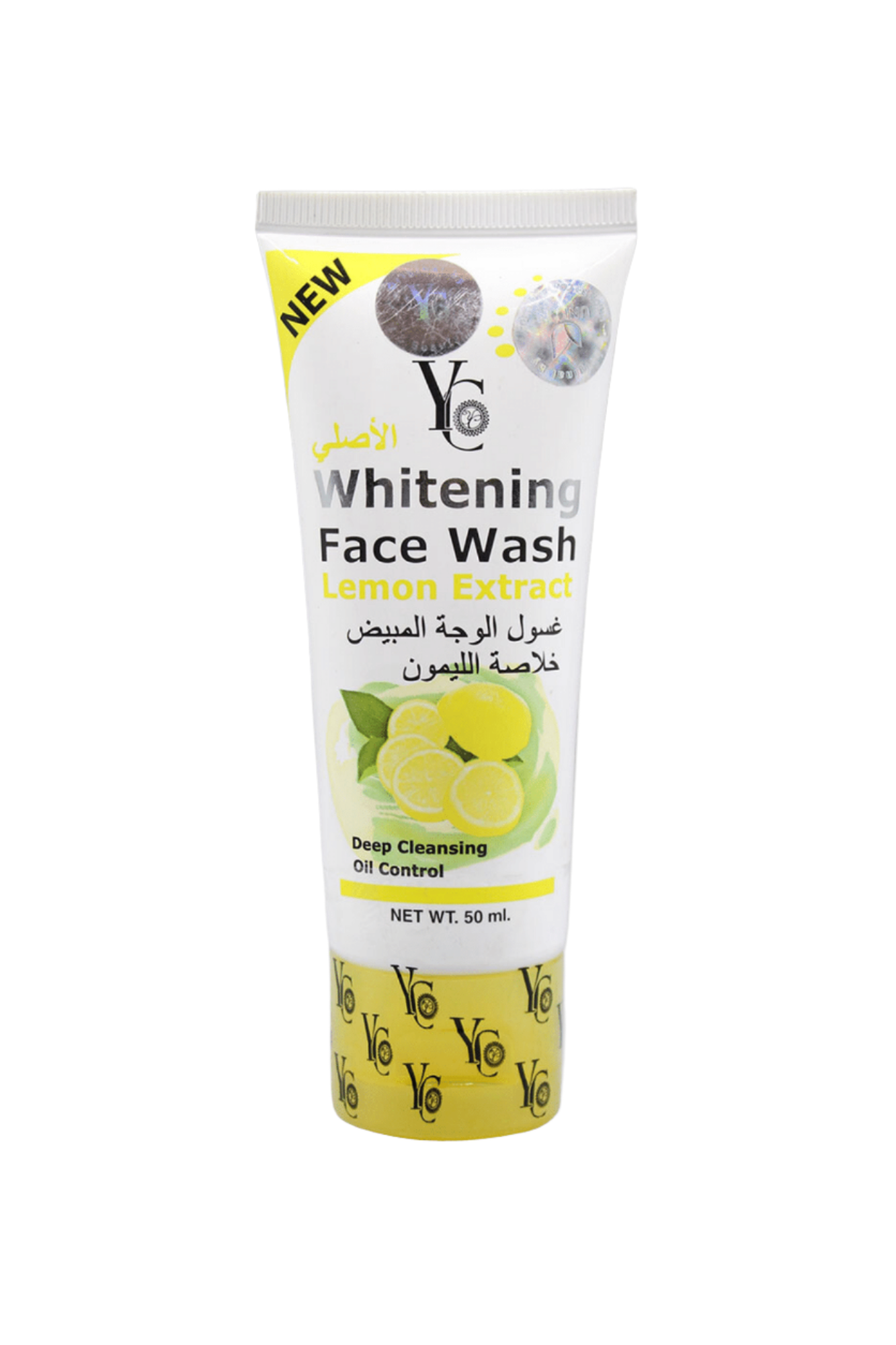 yc face wash lemon extract 50ml thailand