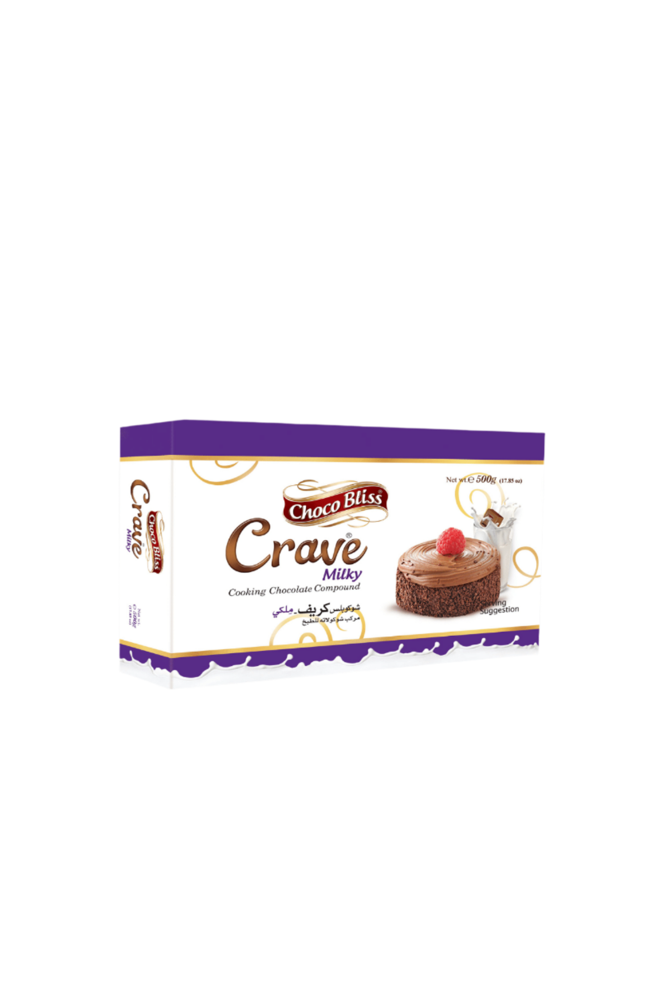 youngs choco bliss crave milky 500g