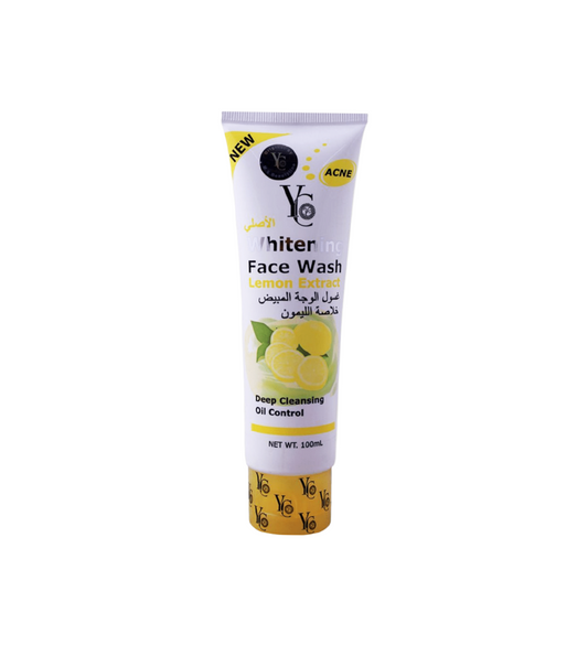 yc face wash lemon extract 100ml thailand