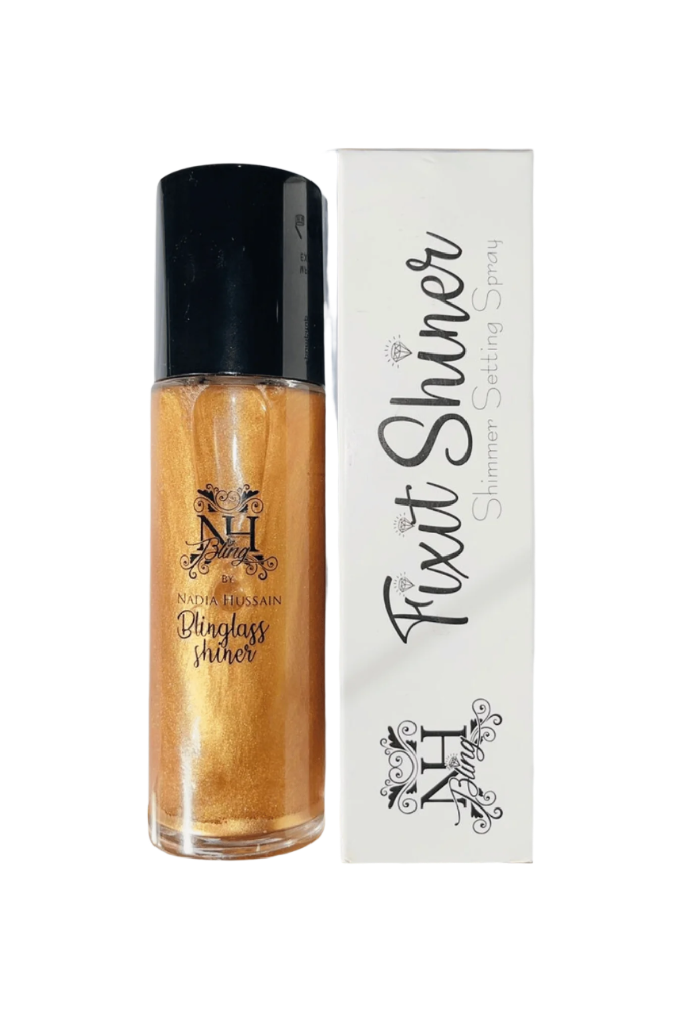 nh bling shimmer setting spray