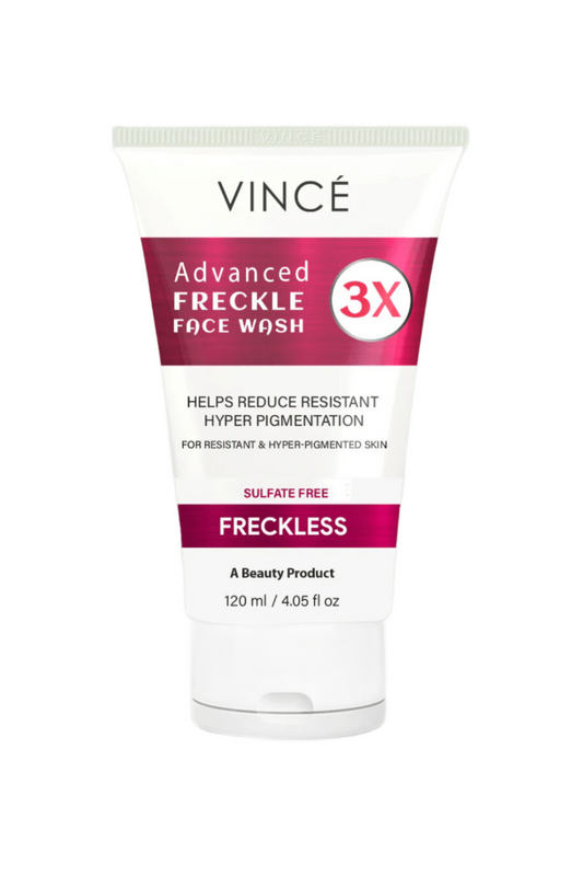 vince face wash freckle 120ml pak