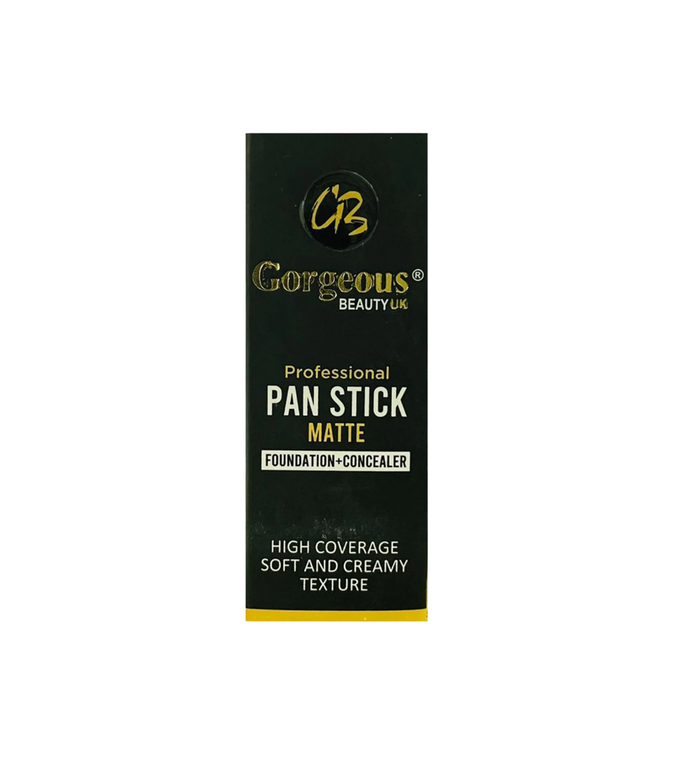 gorgeous beauty pan stick matte natural fair 402