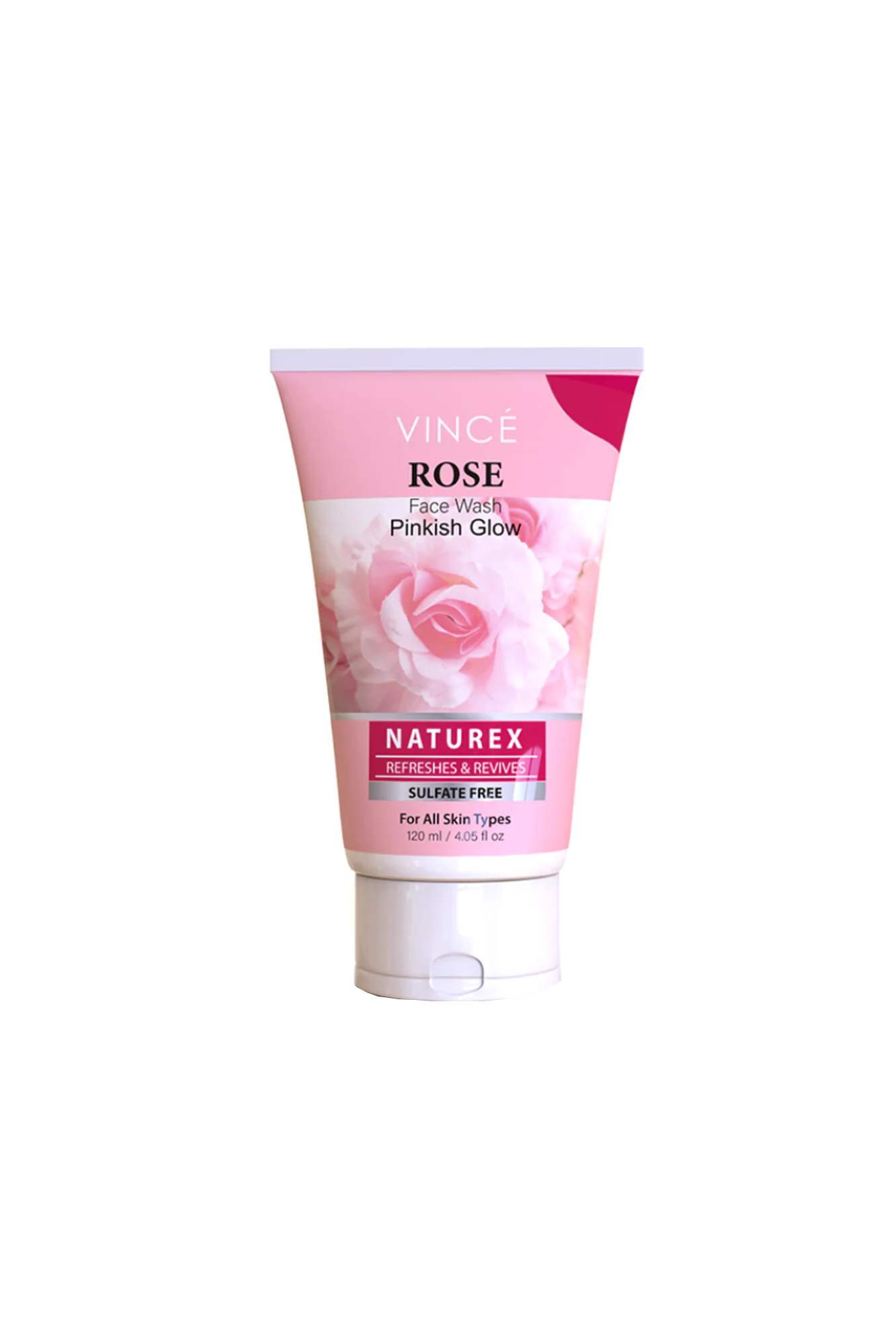 vince face wash rose 120ml pak