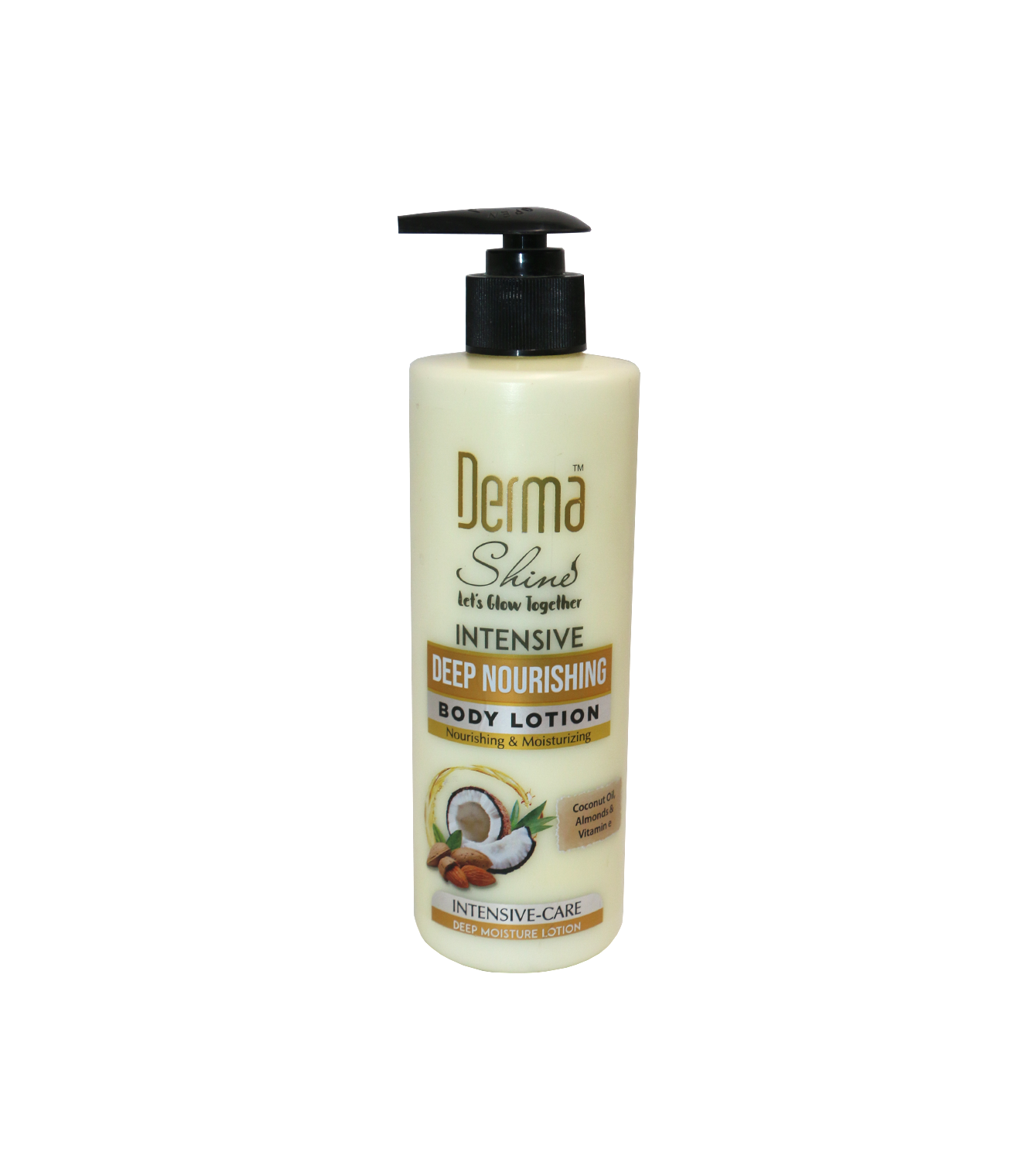 derma shine body lotion deep nourishing 396ml pak