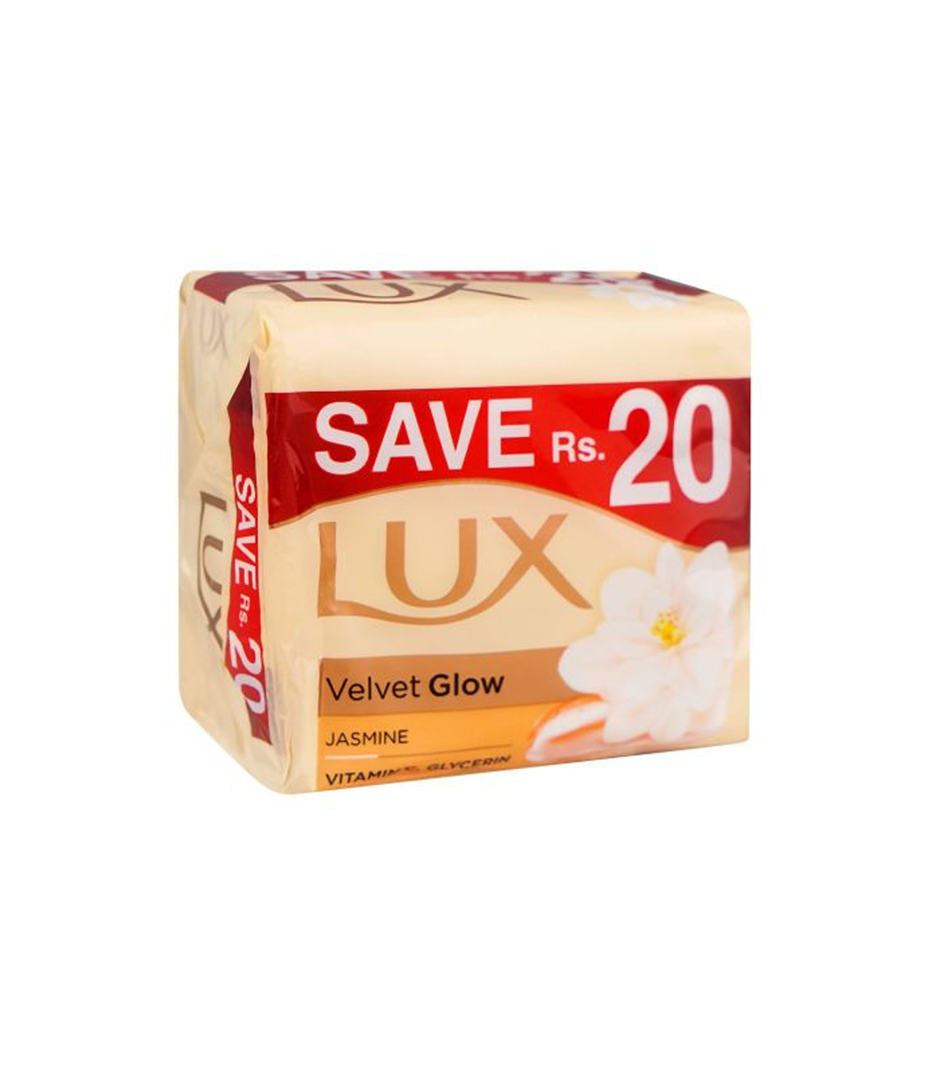 lux soap velvet glow jasmine 98g 3pc
