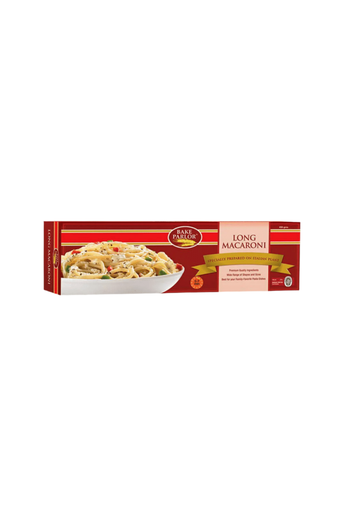 bake parlor macaroni long 450g