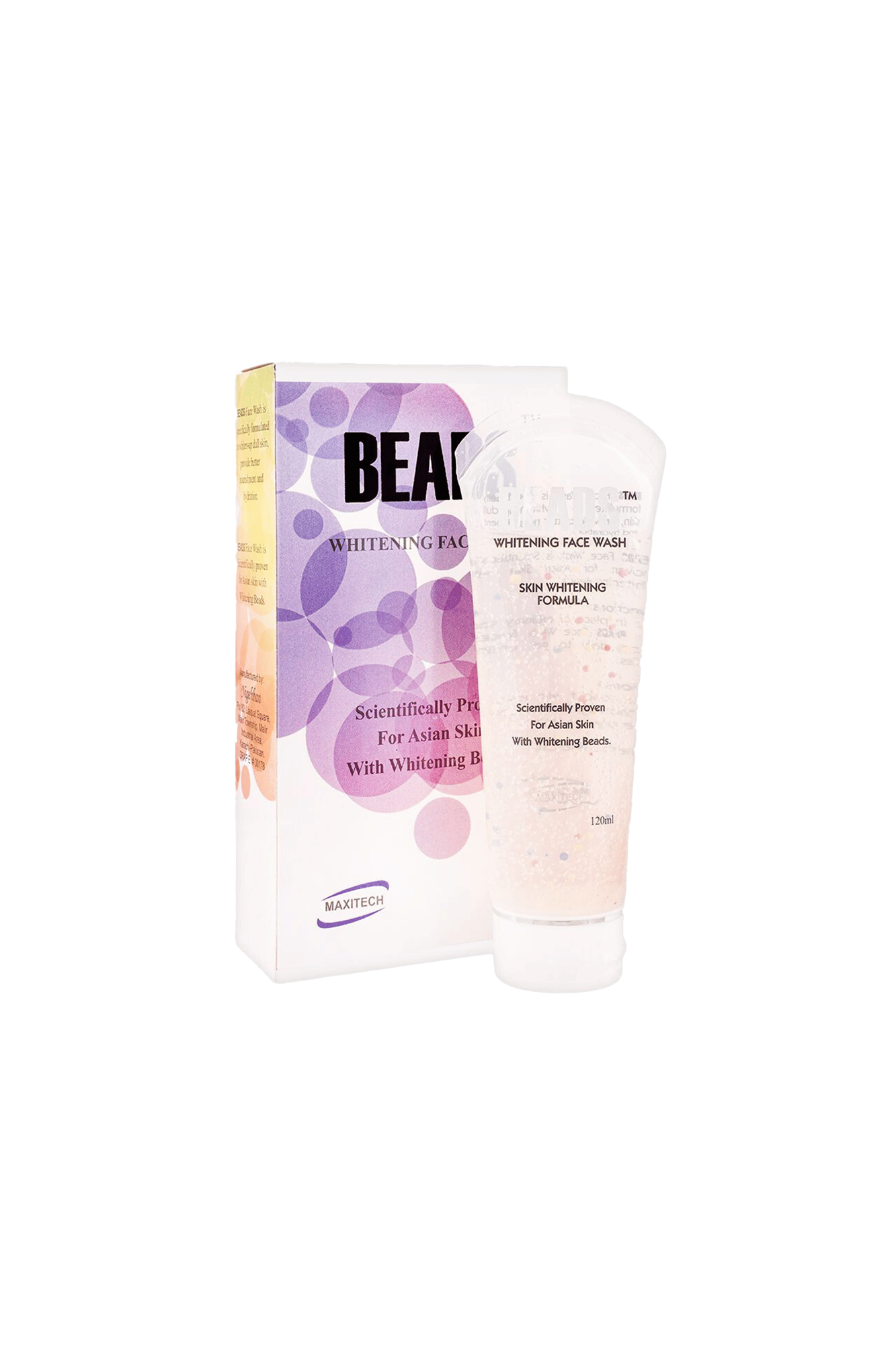facewash beads 120ml maxitech
