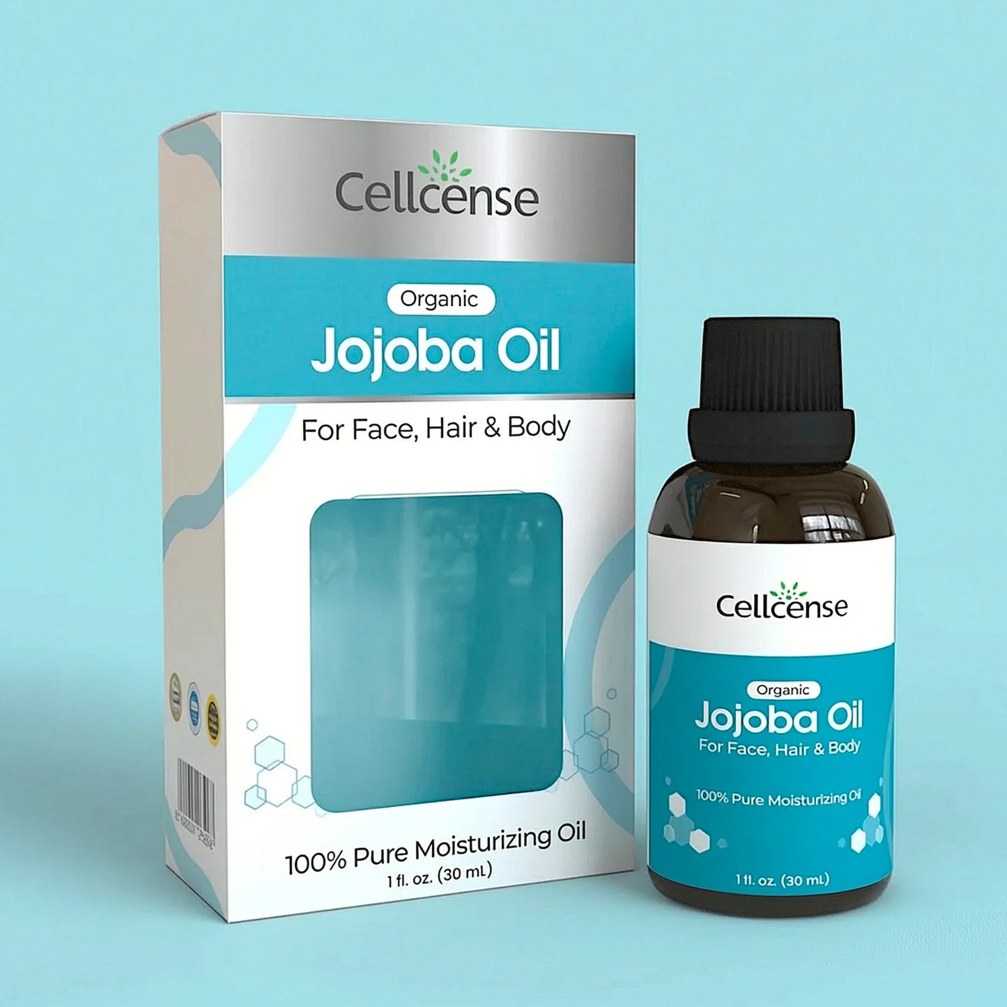 cellcense organic jojoba oil 30ml
