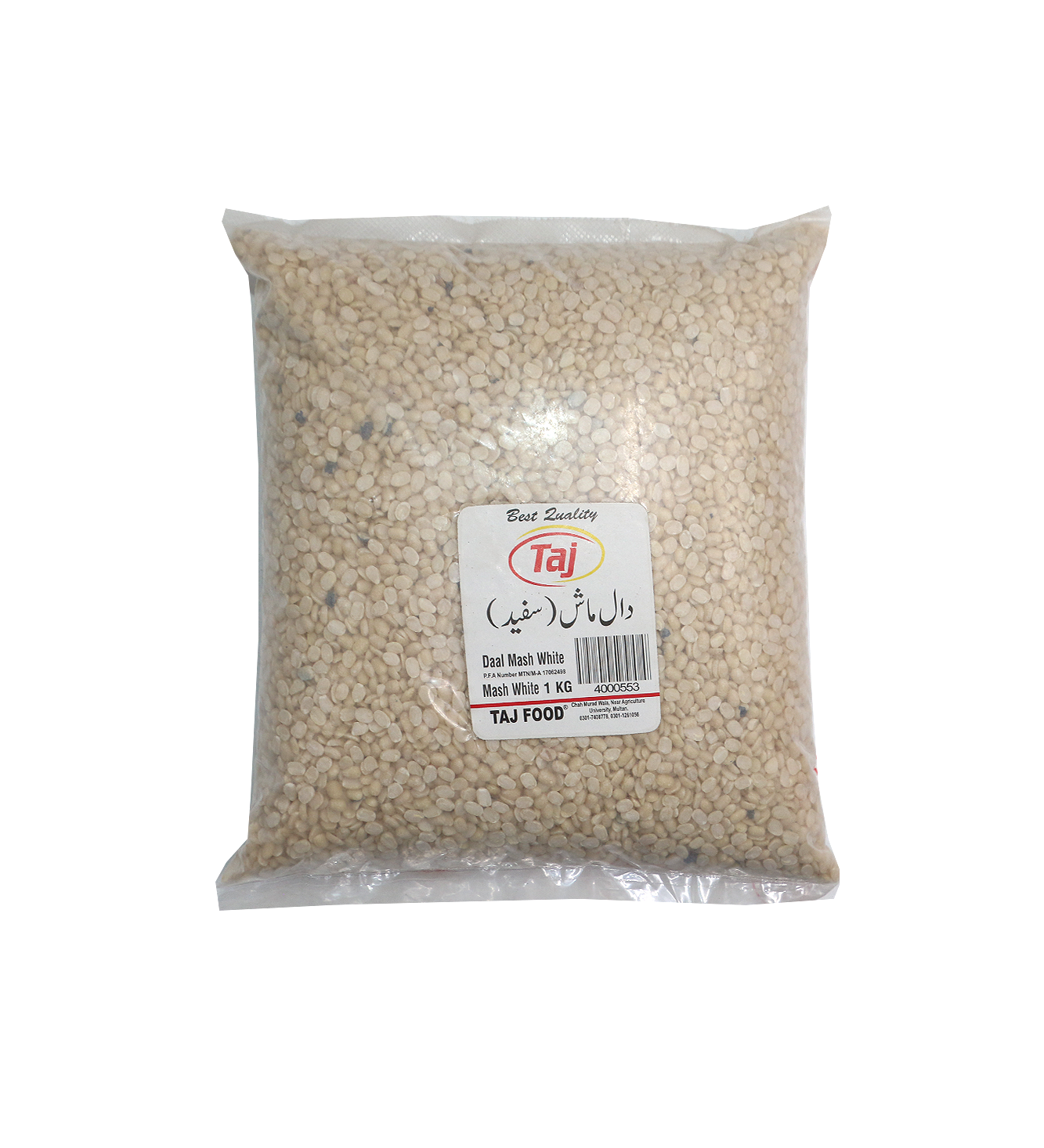 taj daal mash white 1kg