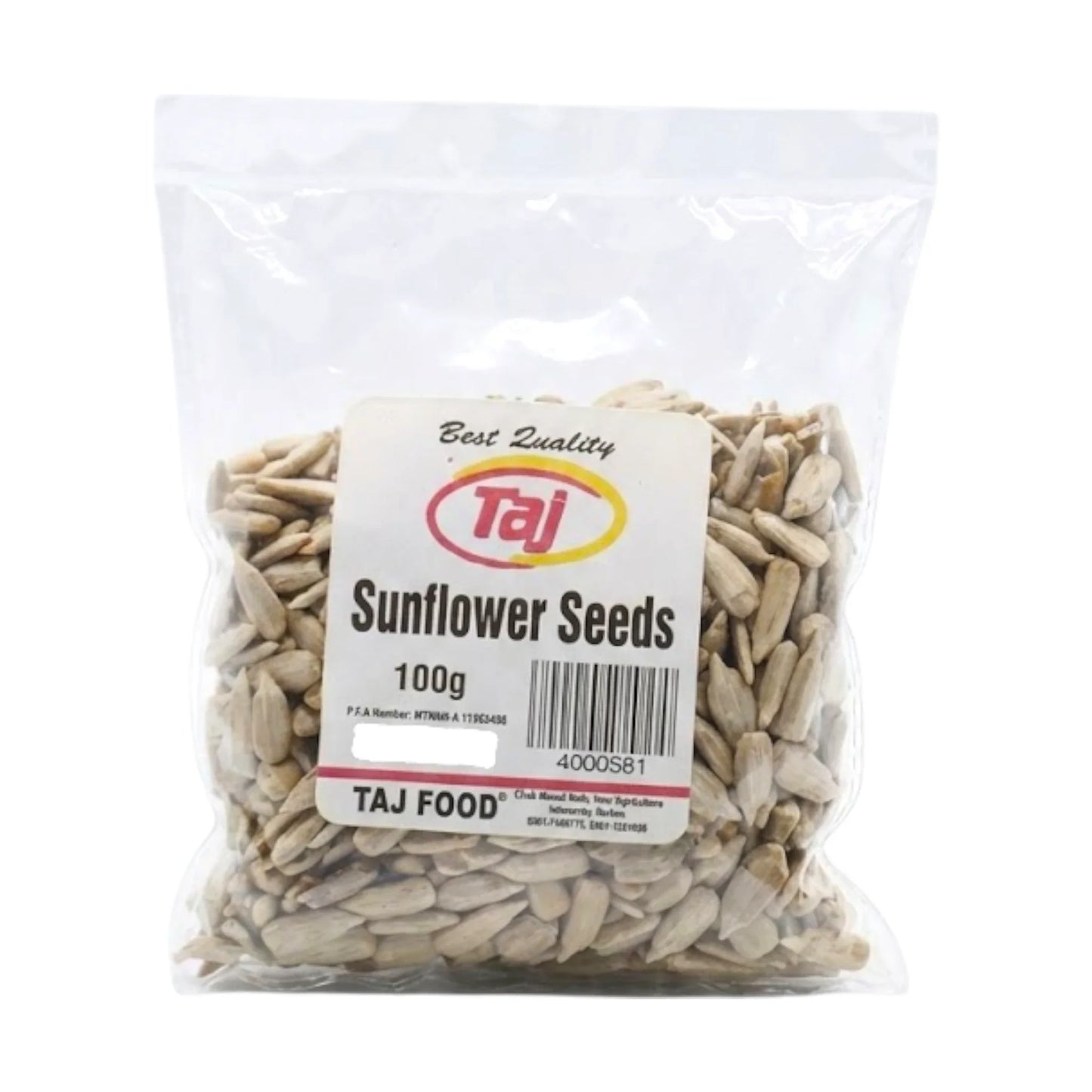 taj sunflower seeds shell off 100g
