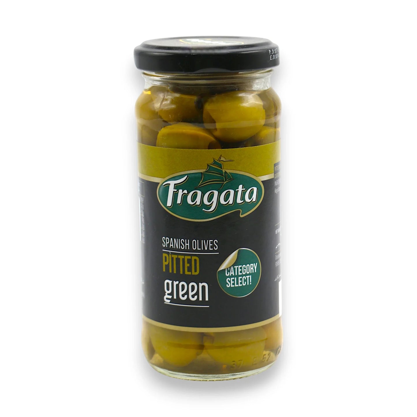 fragata olives pitted green 230g spain