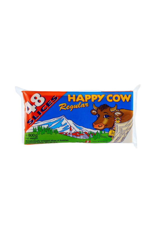 happy cow cheese regular 800g