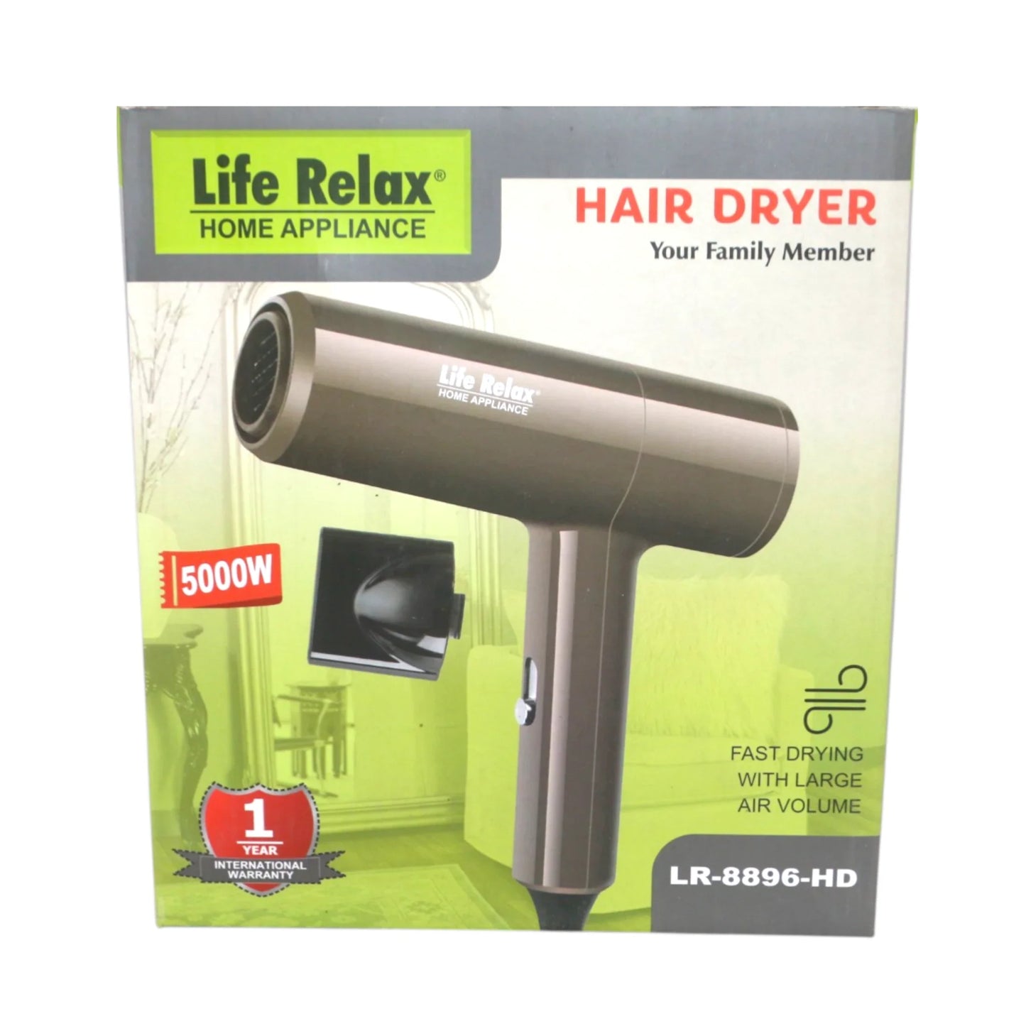 life relax hair dryer lr-8896