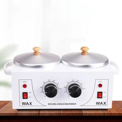 wax heater metal double