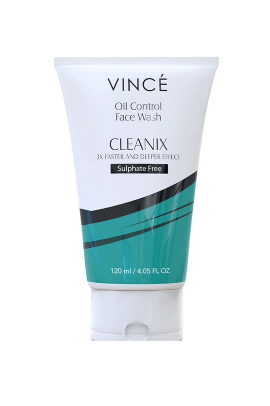 vince face wash oil control 120ml pak
